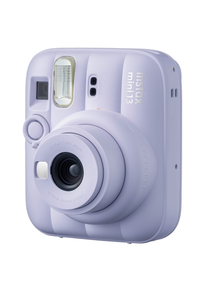 Instax Mini 13 Dreamy Purple Fotoğraf Makinesi Deri Çanta Kıskaç + 10'lu Film Hediye Seti
