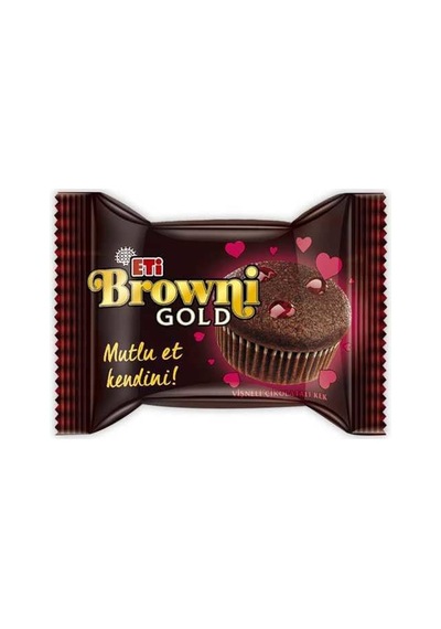16374 Browni Gold Vişne 45gr