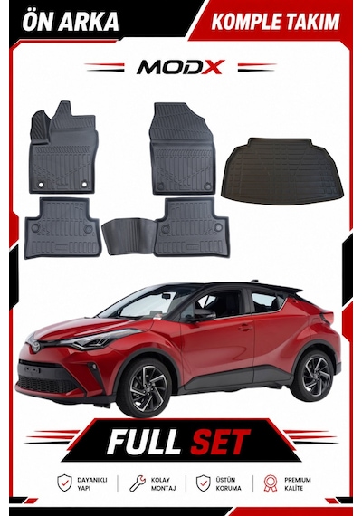 Hyundai Ioniq 5 2021 Model 5d Havuzlu Paspas + 3d Bagaj Havuzu Seti Premıum A+