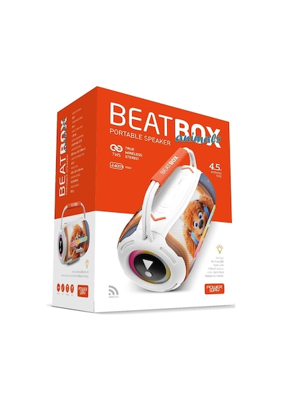 Powerway Beatbox Led Işıklı USB SD Aux FM Radyo Bluetooh Hoparlör