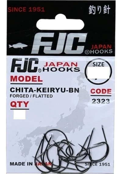 Fjc 2323 Chınta Keıryu Black Nıkel 15 Lı İğne No:1/0 - Standart