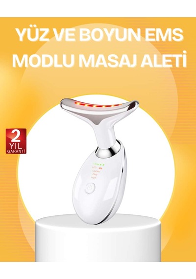 7 Renk Led Işık Terapili Cilt Bakım Cihazı Usb Şarjlı Çokrenkli
