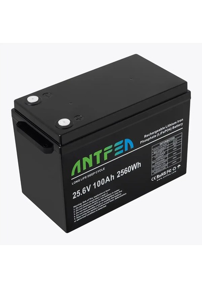 Antfea 25.6v 100ah Abs Lityum Akü Lifepo4