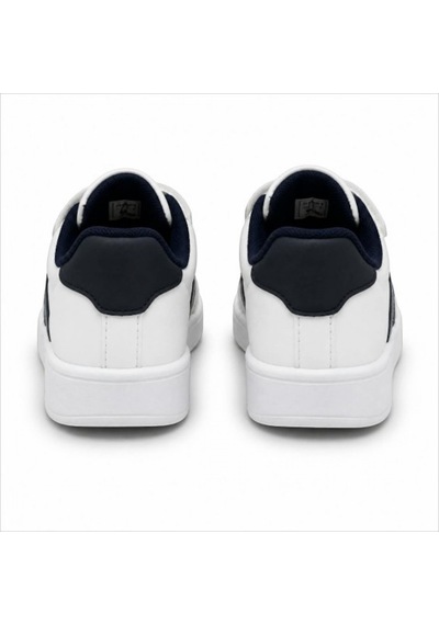 Black Flex Çocuk Cırtlı Basıc Sneaker Ayakkabı Beyaz 31-35 55400 Beyaz