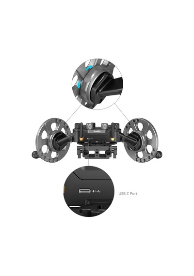 Smallrig 4525 Djı Rs Serisi İçin Gimbal Kontrol Tekerlekleri
