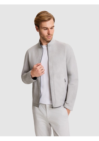 Cacharel Erkek Gri Deri Mont 50333881-vr024