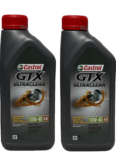 Castrol Gtx Ultraclean 10W-40 A/B Motor Yağı 2 x 1 L