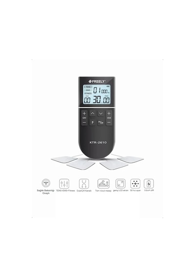 Freely Ktr-2610 Şarjlı Elektronik Terapi Tens-Ems Cihazı