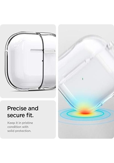 Airpods 3.nesil İle Uyumlu Kılıf Ultra Hybrid Crystal Clear - Asd01981