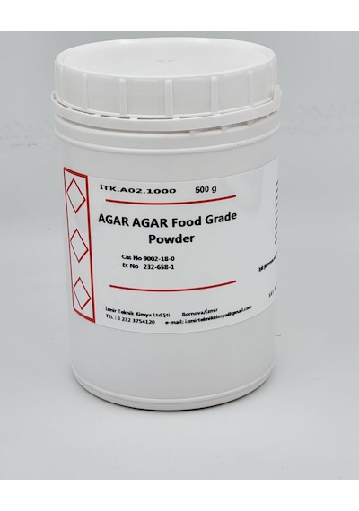 Agar Agar Food Grade Powner E406 500 G