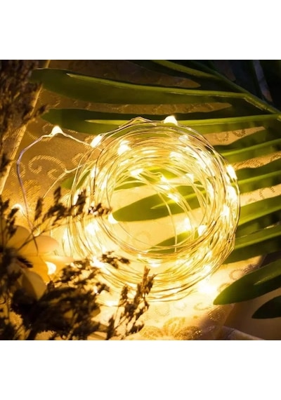 1.5 Metre Pilli Peri Led Gün Işığı Sıcak Beyaz