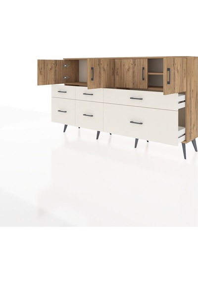 Arges Konsol 4 Raflı 6 Çekmeceli 4 Kapaklı 176x30x99 Çam-çam/aytaşı Atlas Çam/aytası - Atlas Çam Arges Konsol 4 Raflı 6 Çekmeceli 4 Kapaklı 176x30x99 Çam-çam/aytaşı Atlas Çam/aytası - Atlas Çam