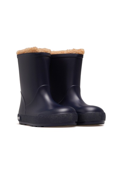 Igor İgor Yogi Borreguito Unisex Çocuk Kürklü Su Geçirmez Çizme 25k W10306 Lacivert Lacivert