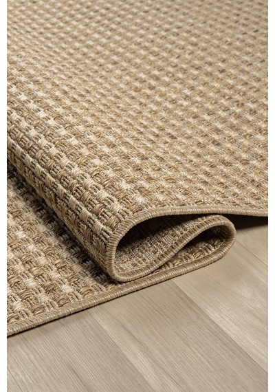 Mariesse Home Hav Toz Vermez Kolay Temizlenen Hasır Doku Sisal Halı Bombay 667-kahve
