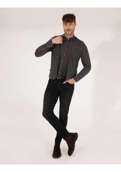 Pierre Cardin Erkek Gri Melanj Triko Yelek 50263175-vr086 Gri Melanj Pierre Cardin Erkek Gri Melanj Triko Yelek 50263175-vr086 Gri Melanj