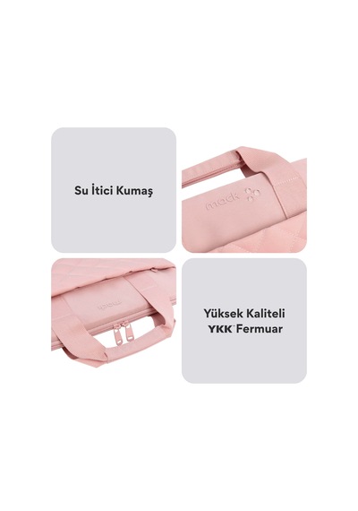 Mack Mcc-905 14.1 İksy Notebook Çantası Pembe