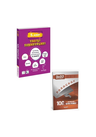 Karekök 2027 5. Sınıf Yazılı Senaryoları+anla Kazan Paragraf Deneme