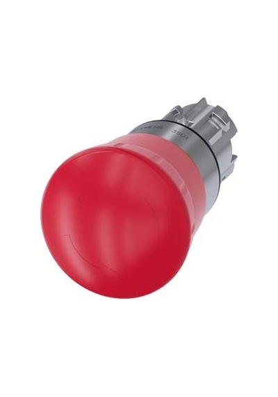 Sıemens.3Su1050-1Hb20-0Aa0 Acil Stop Mantar Buton Metal 40Mm