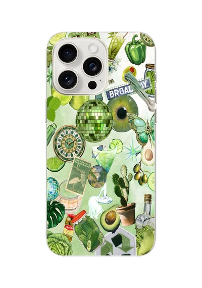 iPhone Uyumlu 16 Pro Max Desen284 Çok Renkli