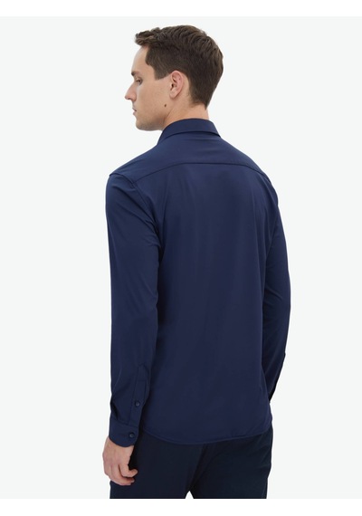 Kip Lacivert Regular Fit Casual Gömlek Lacivert