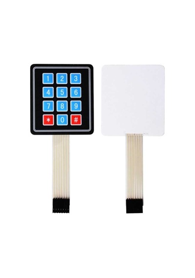 4X3 Membran Keypad - Tuş Takımı