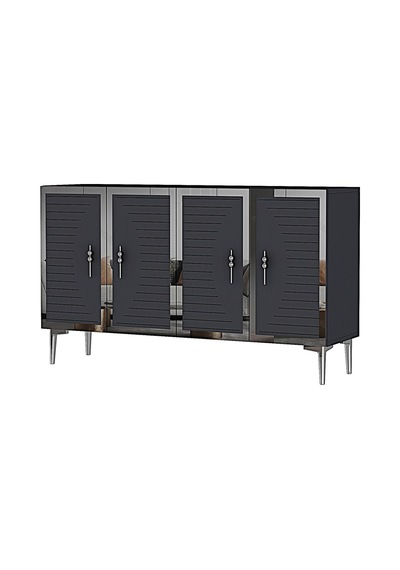 Ka1207as Tuna120 Konsol, Kahve Köşesi Ve Tv Sehpası Antrasit-sılver 120cm Antrasit-sılver Ka1207as Tuna120 Konsol, Kahve Köşesi Ve Tv Sehpası Antrasit-sılver 120cm Antrasit-sılver