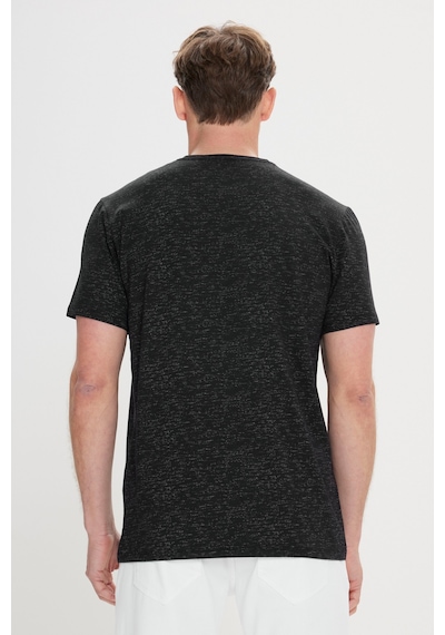 AC&Co / Altınyıldız Classics Erkek Sıyah Slim Fit Dar Kesim Bisiklet Yaka Pamuklu Kısa Kollu Tişört SIYAH AC&Co / Altınyıldız Classics Erkek Sıyah Slim Fit Dar Kesim Bisiklet Yaka Pamuklu Kısa Kollu Tişört SIYAH