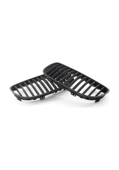 Bmw E90 Lci Böbrek M Technic Tek Çizgi Mat Siyah 2009-2012