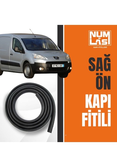 Peugeot Partner Tepee Panelvan 2009-2018 Sağ Ön Kapı Fitili-a Kalite-numlas-nm4520