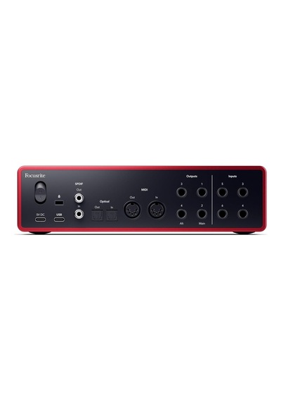 Focusrite Scarlett 16i16 4. Nesil Usb Ses Arayüzü, Şarkı Yazma, Müzik Prodüksiyonu, Kayıt Ve Podcasting İçin