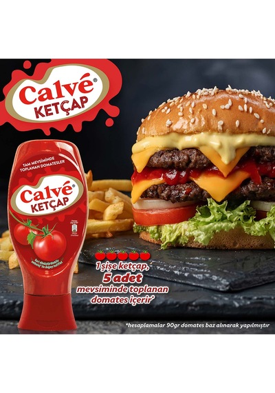 Ketçap 600 G Mayonez Yağı Azaltılmış 540 G 2'li Set X3 Adet