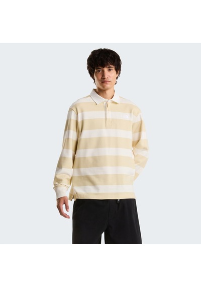 The North Face U Rugby Polo Sweatshırt Unisex Tişört Nf0a8gawjn51 Beyaz