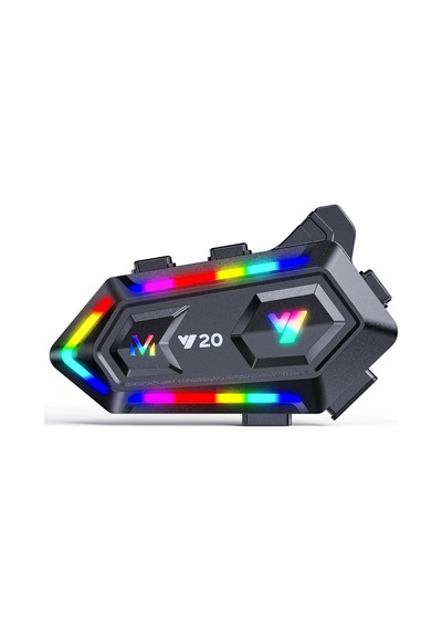 Y20 Rgb Kask Intercomu Kask İçin Bluetooth Kulaklık Eşleşme Yoktur