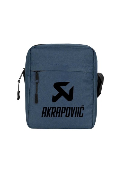 Akrapovic Black Logo Lacivert Omuz Çantası