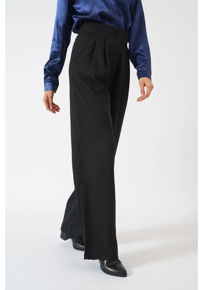 Ckm Moda Harriet Yüksek Kalite Kadın Pantolon Siyah