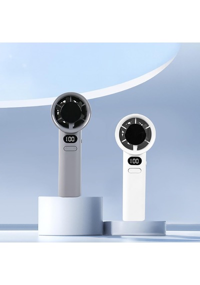 Senon M11 Dijital Led Göstergeli Portatif Fan Mini Vantilatör Soğutucu El Fanı Beyaz Sku: Smg8690010636331
