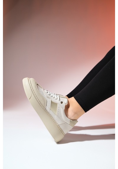 Luvishoes Beıce Bej Kadın Spor Ayakkabı Bej