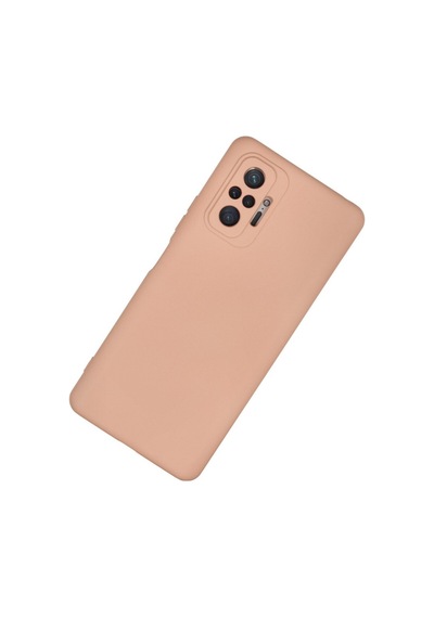 Redmi Note 10 Pro Kılıf Nano İçi Kadife Silikon - Pudra Bz8683140243029