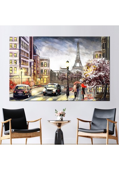 70x110 Cm 1 Parça Kanvas Tablo, Görüntüleme Duvar Süsü