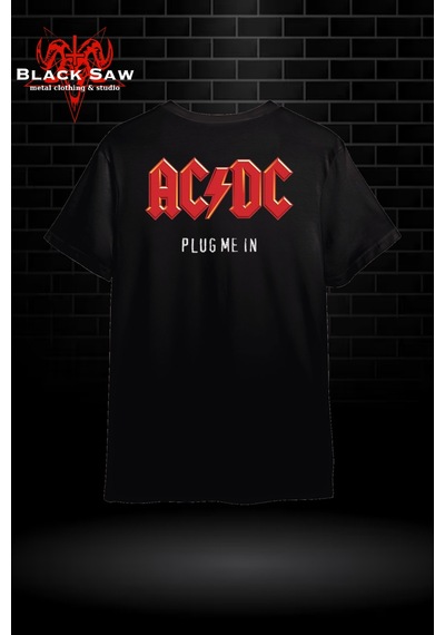 Noıssey Acdc Simpsons Temalı Rock Kodsiyahsaw Siyah