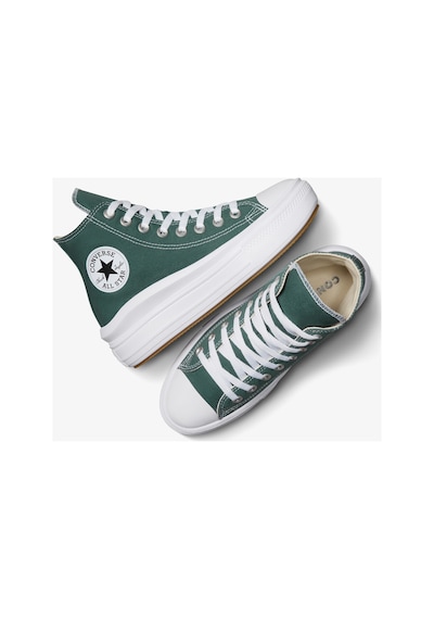 Converse Chuck Taylor All Star Move Platform Unisex Yeşil Platform Sneaker Yesıl