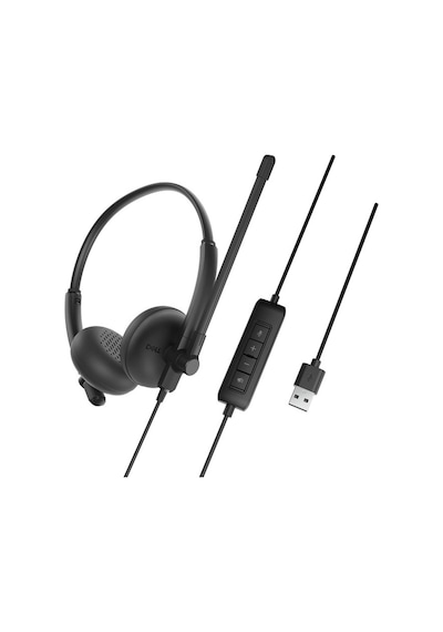 Dell Wh125 Stereo Kablolu Kulaklık Siyah