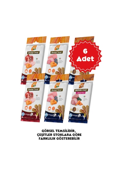 N&d Karışık Orta Ve Büyük Irk Yetişkin Köpek Ödül Maması 100gr 7'li X 6 Adet