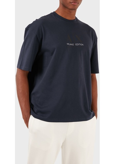 Armani Exchange Erkek T Shirt 3dztab Zj3vz 15cx Lacivert