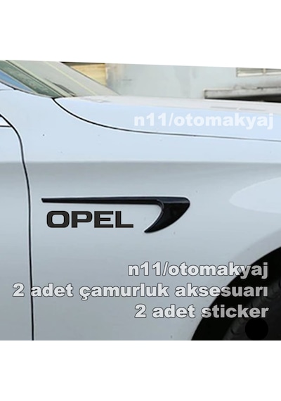 Opel Corsa C Çamurluk Kapı Uyumlu Aksesuar Ve Markalı Sticker