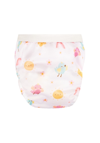 Sevi Bebe Lüks Bebek Alıştırma Külodu Kuş Desenli 1 No 10-15 Kg