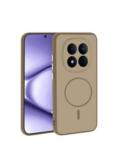 Kilifone - Redmi Note 15 Pro 4g Uyumlu Kılıf Magsafe Özellikli Koruyucu Tea Kapak - Gold - T40992
