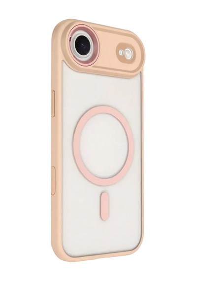 Joko Apple Apple iPhone Uyumlu  17 Air Terea Magsafe Kapak - Pembe