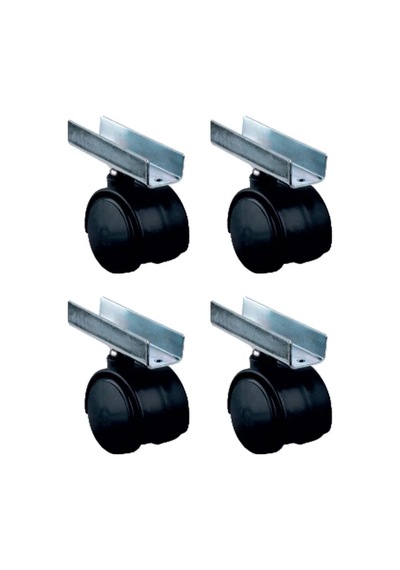 Uzun Plastik Sunta 50mm 18mm 4 Adet Set Çok Renkli
