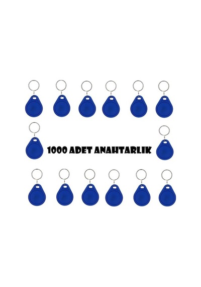 Electrimax Tag Manyetik Anahtarlık - 1000 Adet Proximity Anahtarl